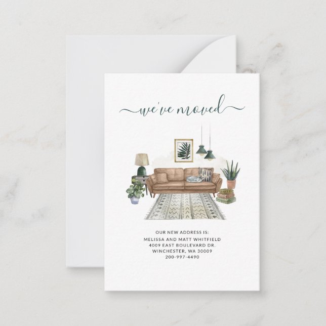 Mudamos o anúncio de mudança da Sala de Estar Boho (Frente)