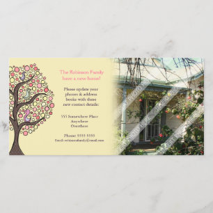 Mudamos o Cartão com fotos de notificação de casa