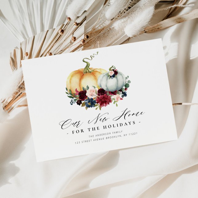 Mudamos o cartão postal de feriado de Ação de Graç (Criador carregado)