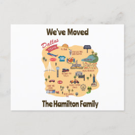 Mudamos para o cartão postal de Dallas Texas