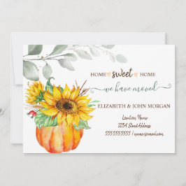Mudámos, Pumpkin De Aquarela, Folhas, Girassóis