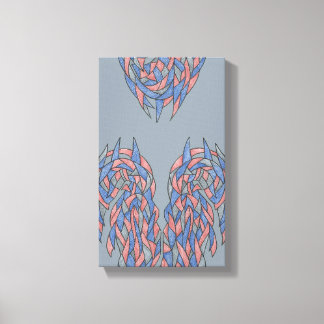 Mudança de Aura – Canvas Abstrato com Gradiente Su