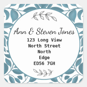 Mudança de endereço deixa adesivo quadrado