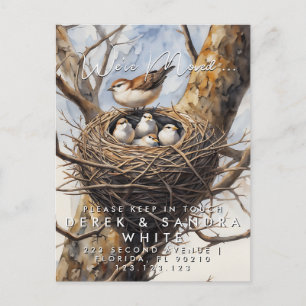 Mudança de endereço que movemos posto de anúncio