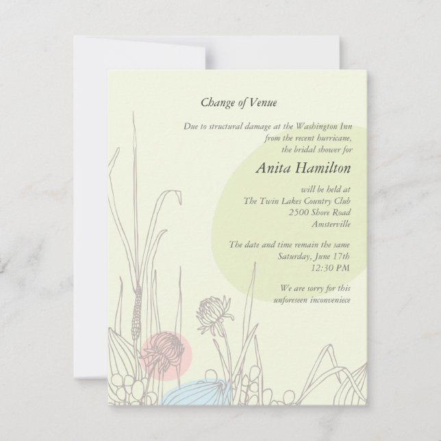 Mudança de Local do Pastel Fields Anúncio (Frente)