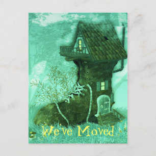 Mudança do cartão de endereço