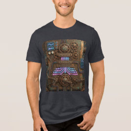 Mudanças de Oração – Camiseta de Máquina Futurista