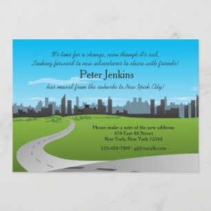 Mudando Para O Anúncio De Movimentação Da Cidade