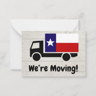 Mudando para o cartão Texas