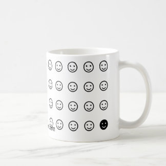 "Mudar enfrenta" a caneca 44-Smiley-Face