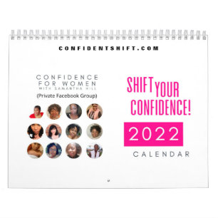 Mude seu Calendário de Confiança 2022 - 12 Meses