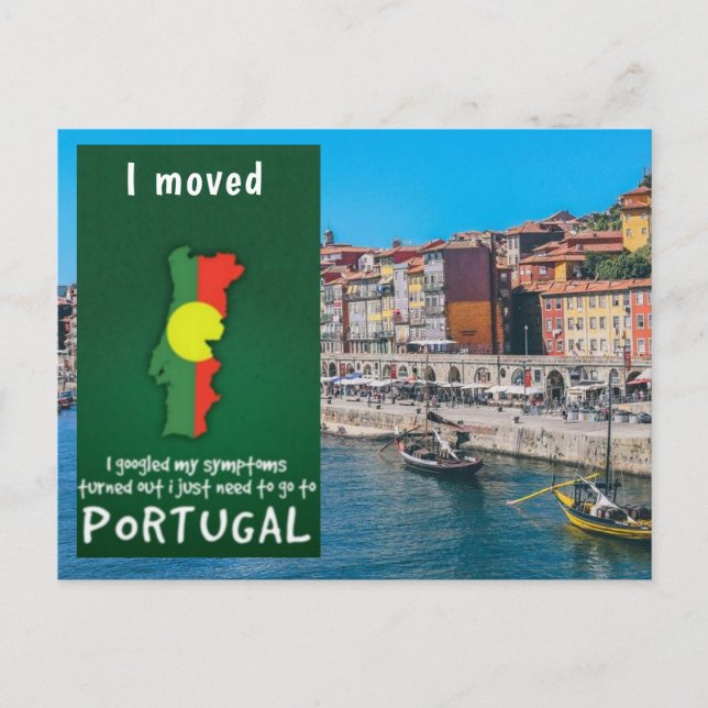 Mudei-me para Portugal para Anúncios Motivos (Frente)