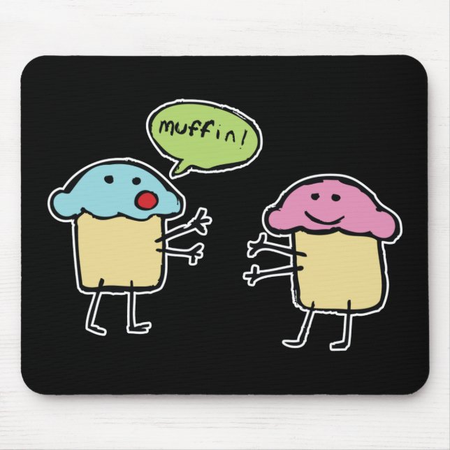 Muffin! - Mousepad (Frente)