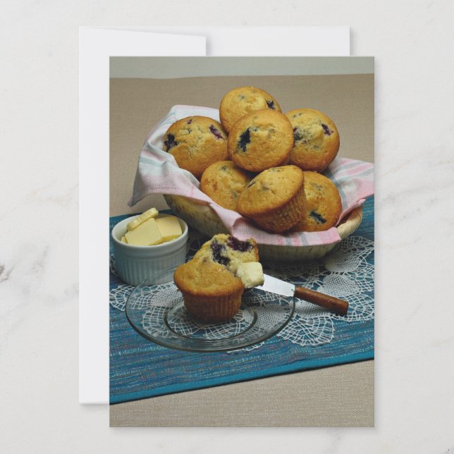 Muffins de mirtilo (Frente)