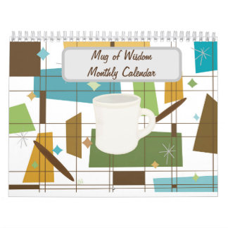 Mug de Sabedoria 2024 Calendário Mensal