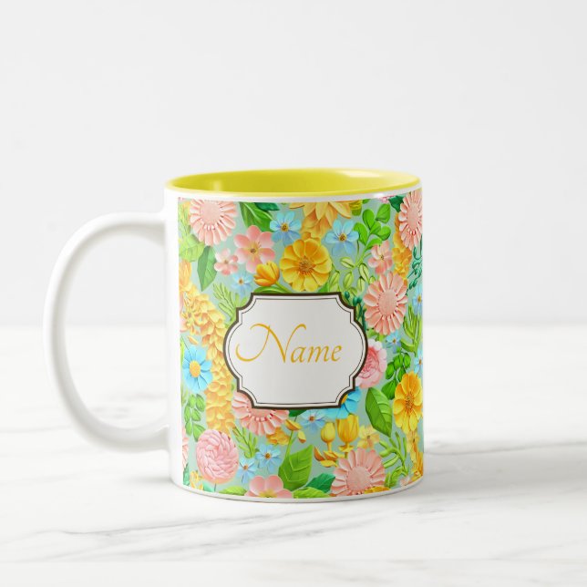 Mug personalizado, caneca personalizada, Mug com n (Esquerda)