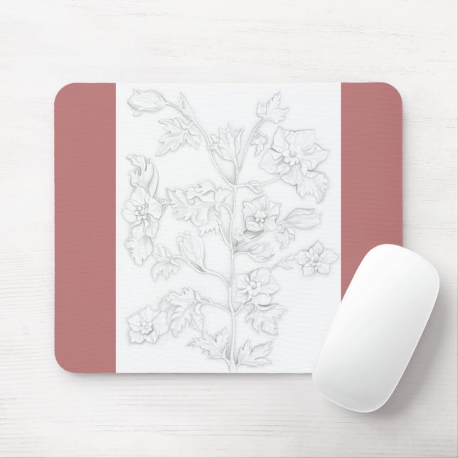 Mughal Design on a Mouse Pad (Com mouse)