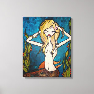 "Muitas águas" 16" x 20" canvas