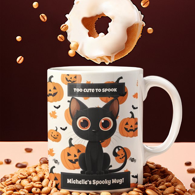 Muito bonito para colher caneca - Gato de Hallowee (Criador carregado)