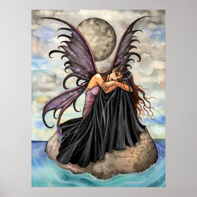 Muito cansado para voar Poster de fada (Frente)