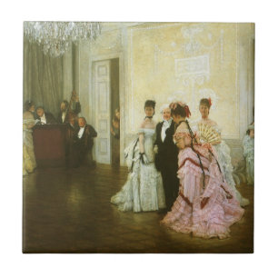 Muito Cedo de James Tissot, Arte Vitoriano Antigo