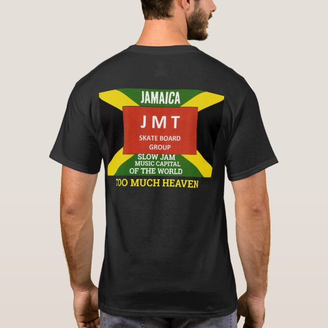 MUITO CÉU. Camiseta Básica Escura (Verso)