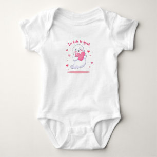 Muito Fofo para Assustar Camiseta de Halloween par