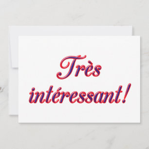 Muito interessante convite