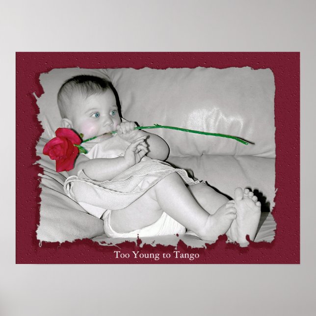 Muito Jovem Para Tango - Impressão (Frente)