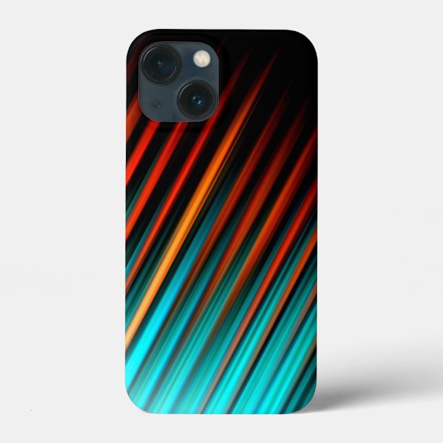 Muito Legal Moderno com Multicoloração Striped (Verso)