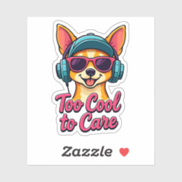 Muito Legal para cuidar do adesivo de cachorro