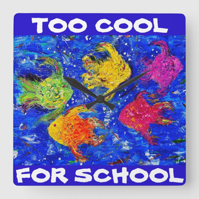 Muito Legal para relógio de parede escolar (Frente)