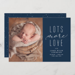 Muito mais marinho de amor anúncio de nascimento d