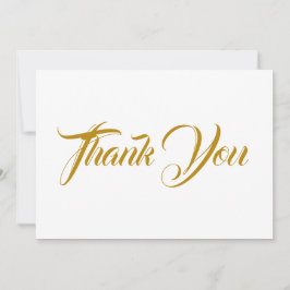 Muito obrigado, carta de anotação elegante de guiã