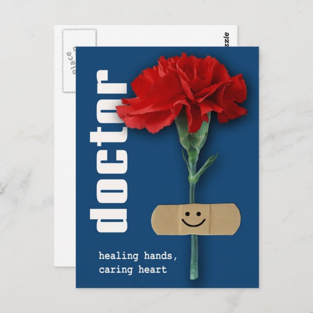 Muito Obrigado, Doutor | Cartões postais para o di (Frente/Verso)