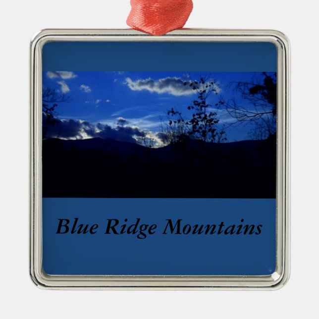 Muito ornamento de Blue Ridge Mountains (Frente)