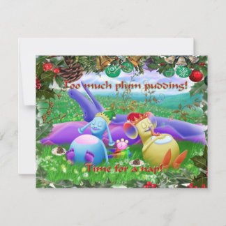 Muito pudim de ameixa!