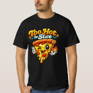 Muito Quente para Fatiar – Camiseta de desenho ani