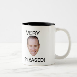 MUITO SATISFEITO! Caneca comemorativa