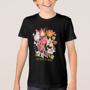 Muito Selvagem Para Murchar Floral Vintage – Aquar