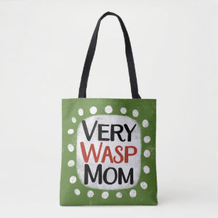 Muito Wasp Mãe Tote Bag