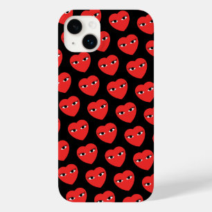 Muitos Corações Vermelhos Cutes com Olhos