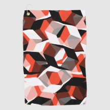 Muitos hexágonos com partes descoloradas, em verme