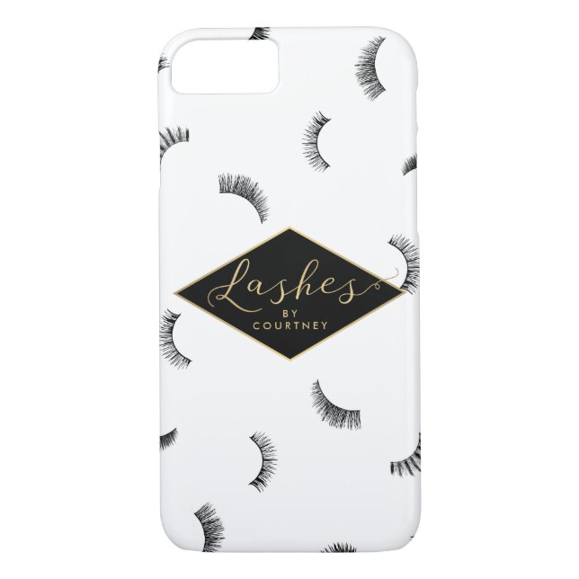 Muitos padrões Lash Salon personalizado (Verso)