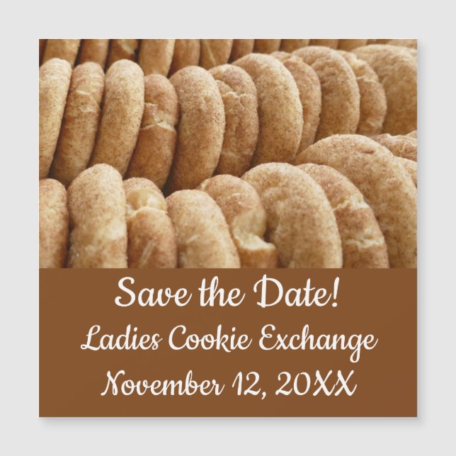 Muitos Snickerdoodles Salve a Data (Frente)