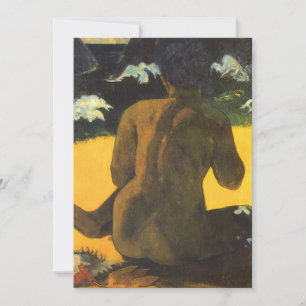 Mulher à Beira-Mar de Paul Gauguin, Arte Fino Vint