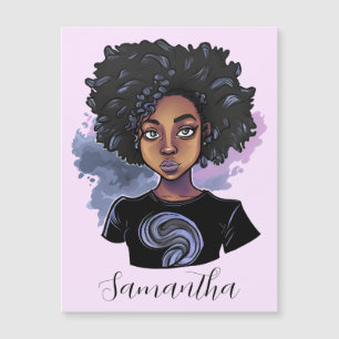 Mulher Afro-Americana Personalizada