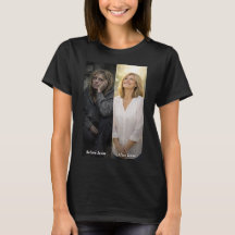 Mulher Antes de Jesus e Depois de Jesus Camiseta