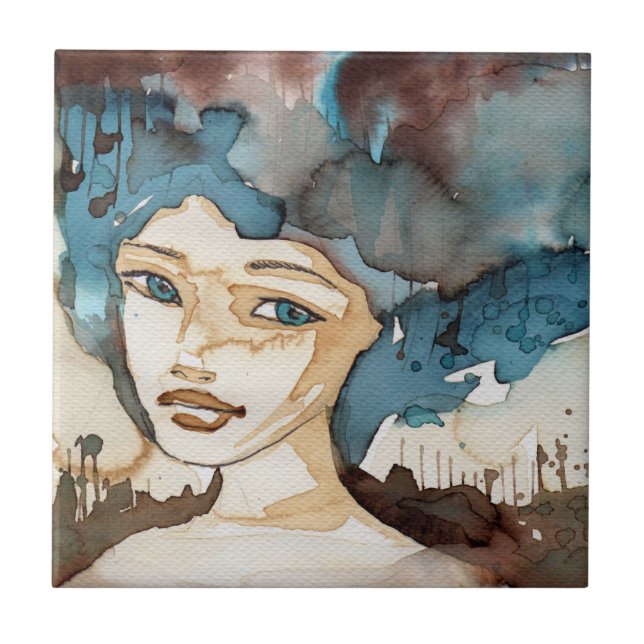 Mulher azul (Frente)
