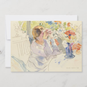 Mulher com Buquê Flor Philipp Franck